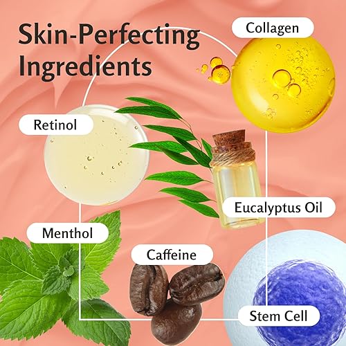 Miniatura 5 de Crema caliente para vientre, glúteos y muslos, crema para la celulitis M3 Naturals para muslos y glúteos, activador rápido del sudor corporal con