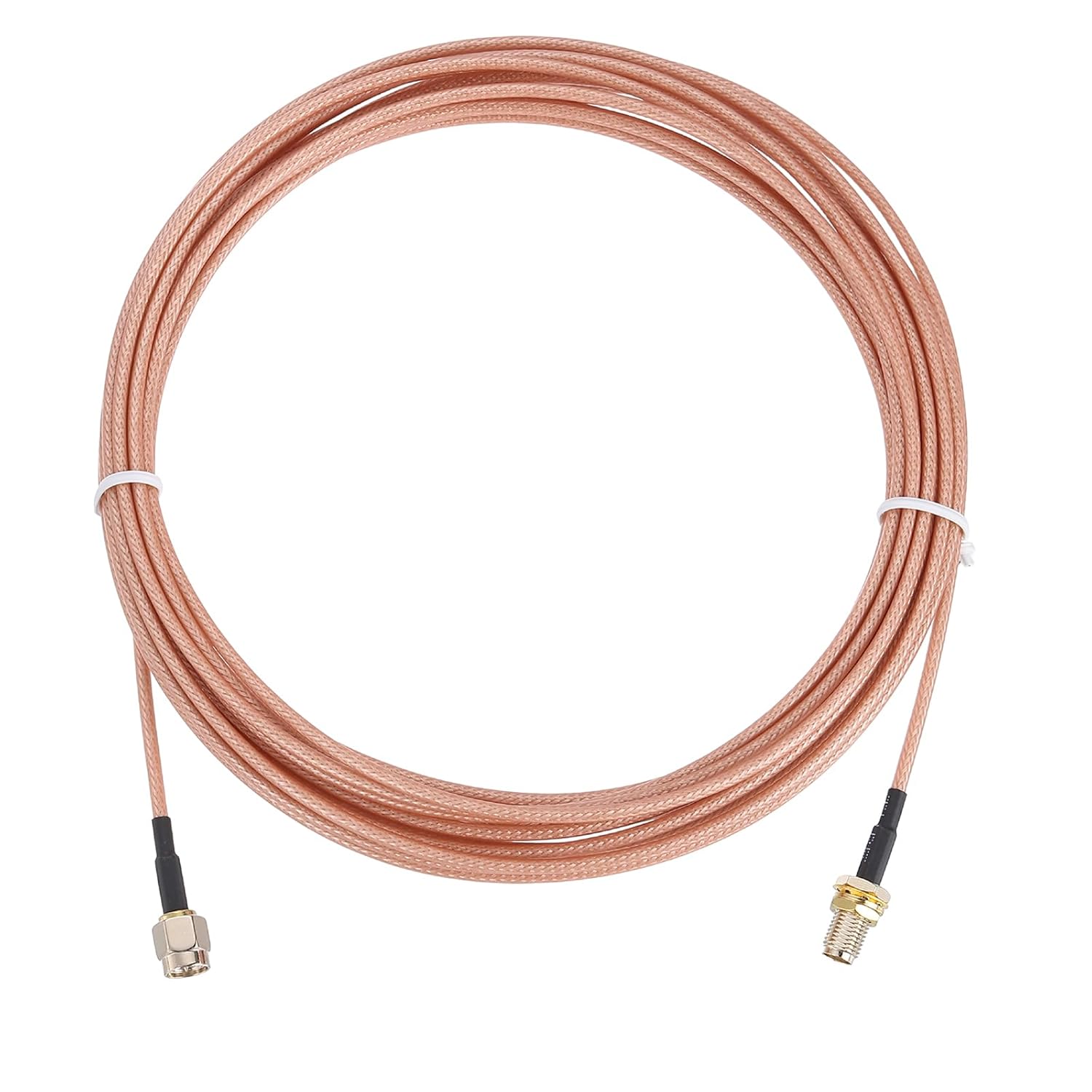 MECCANIXITY SMA Antenna Extension Cable, 19.7ft SMA Male Inner Pin to Female Inner Hole RG316 Low Loss Coaxial Cable Extender for 0-6G Network System WLAN Radio Antennas Jumpers