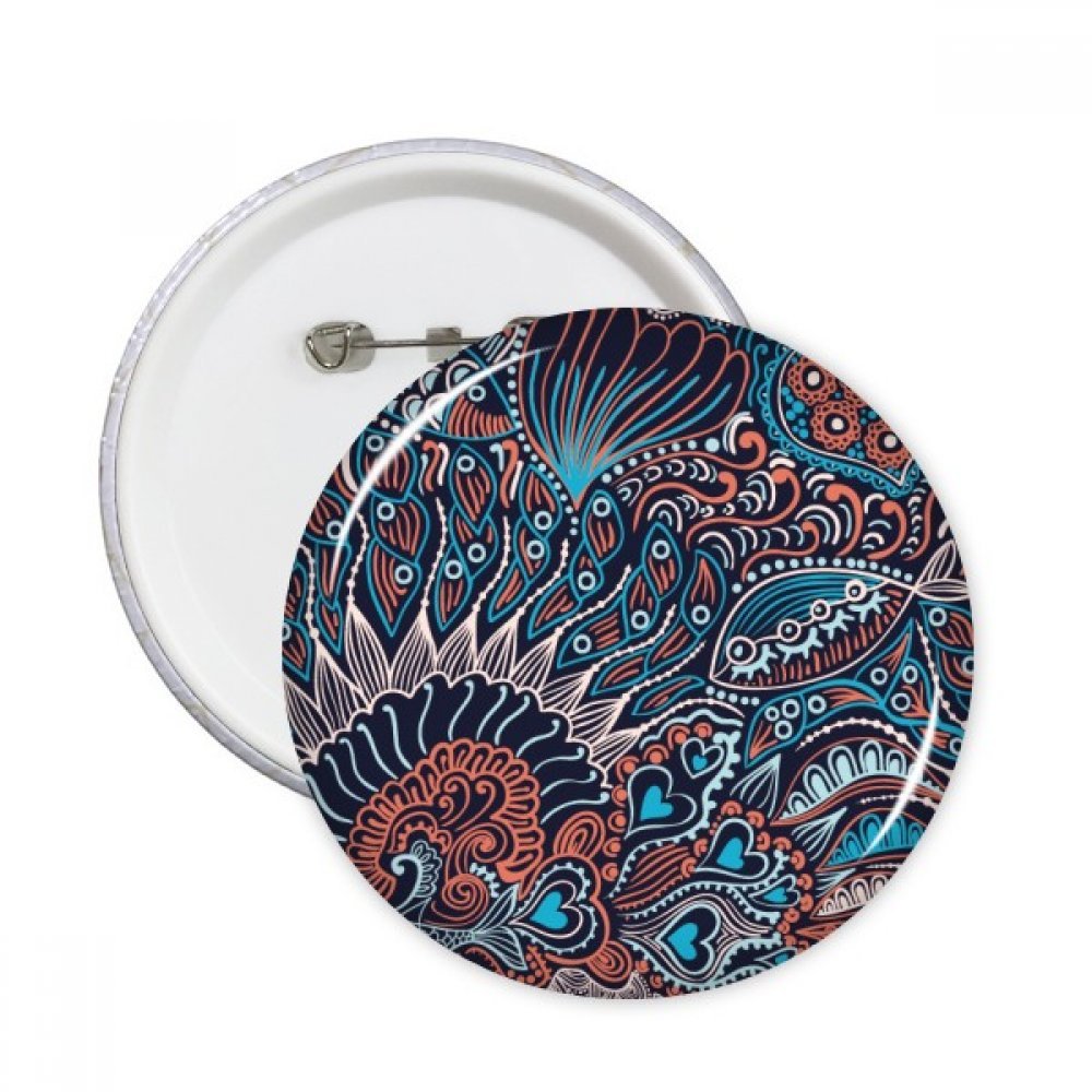 Badge bouton texture poisson DIYthinker pour customiser vos vêtements