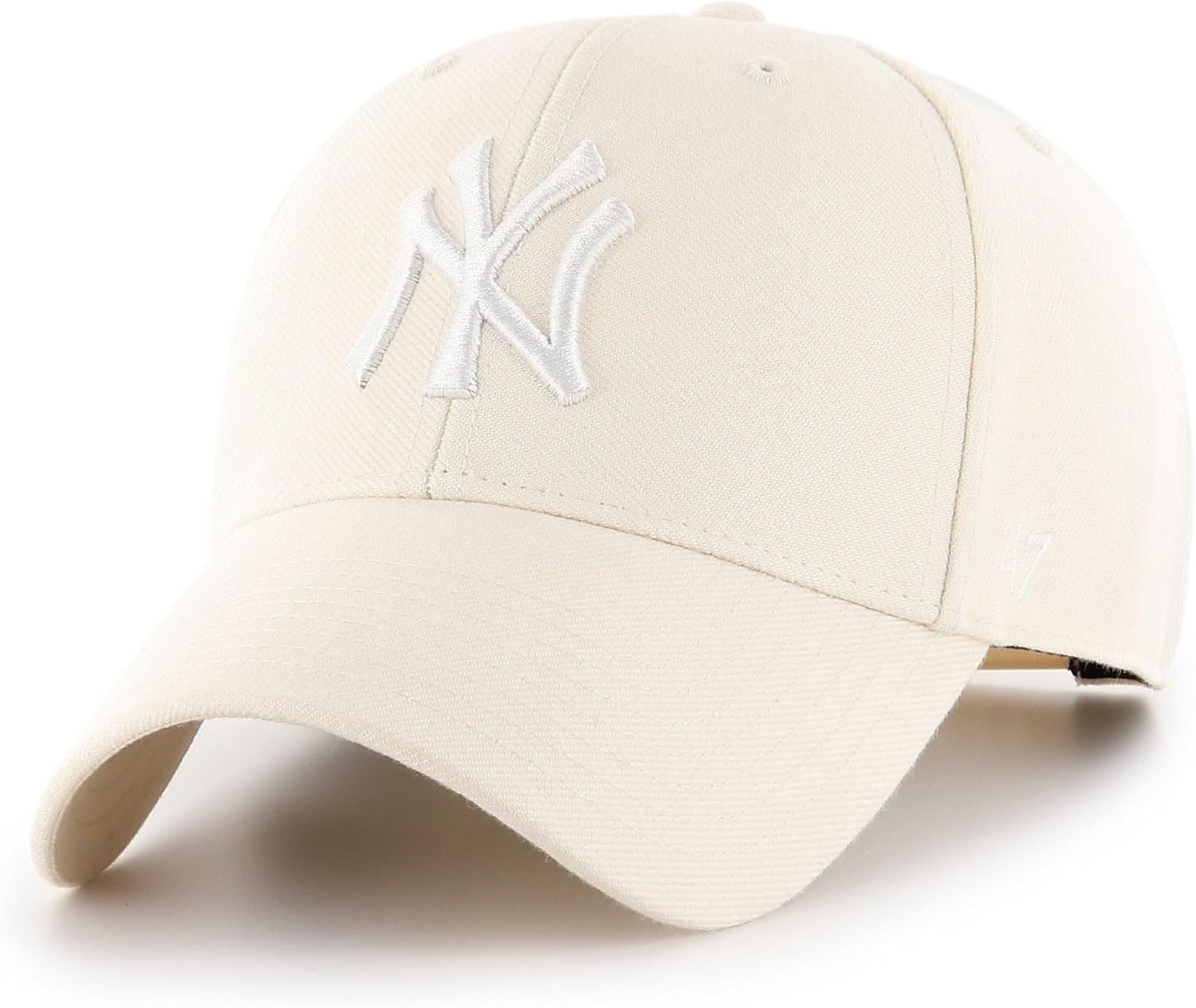 '47 Brand MLB New York Yankees Cap B-MVPSP17WBP-NTC, Mens, Beige/Natural/White,