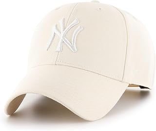 47 47 Brand MLB New York Yankees Cap B-MVPSP17WBP-NTC, Mens, Beige/Natural/White,