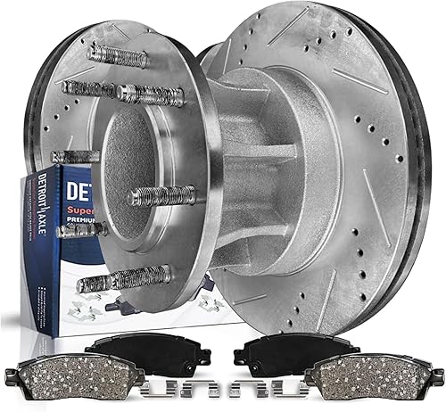 Miniatura 40 de Detroit Axle - Kit de freno trasero para Honda Civic L4 1.8L 2006-2015 Honda Civic Frenos Zapatas 2007 2008 2009 2010 2011 2012 2013 2014 Reemplazo: