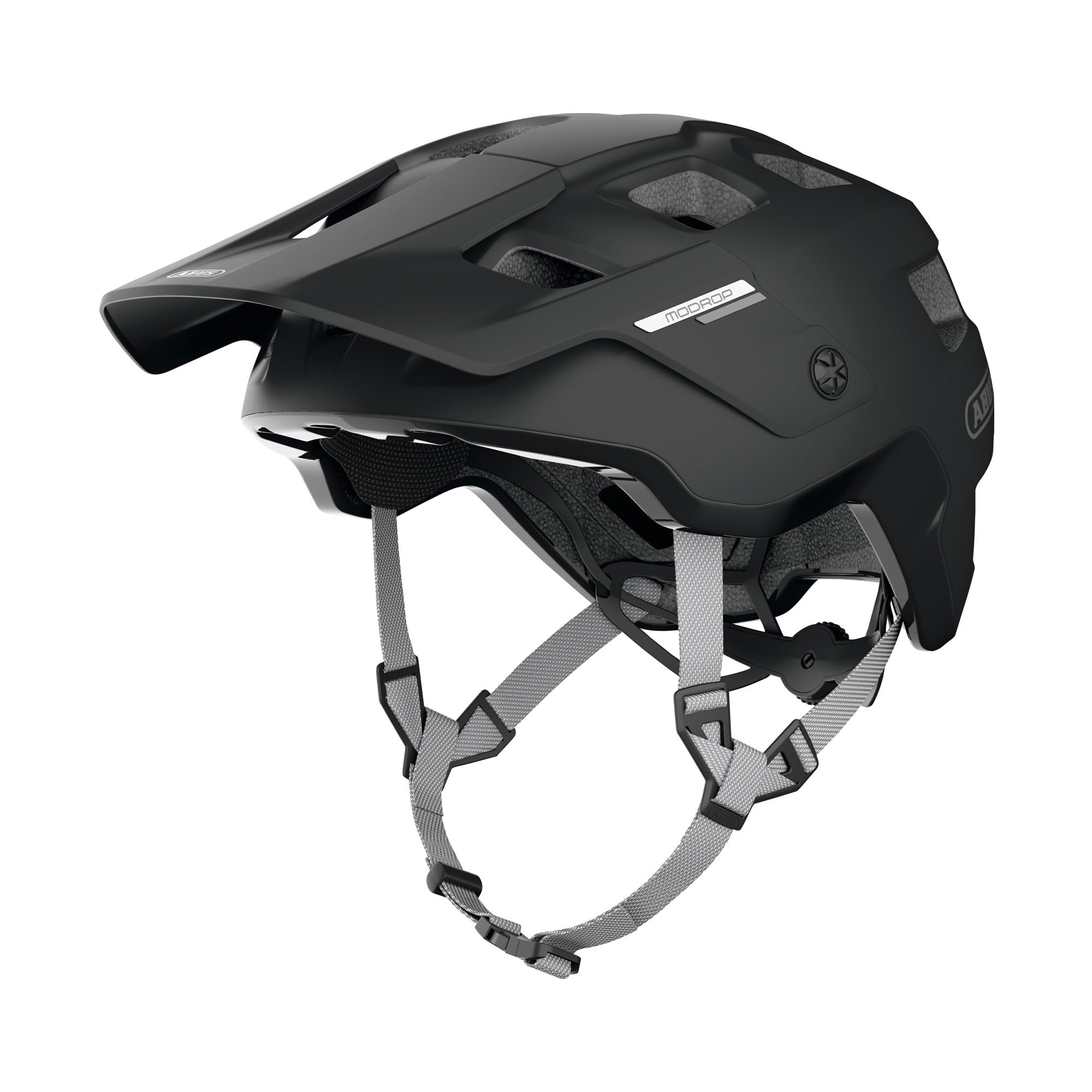 ABUS Kask MTB MoDrop, Czarny, M, Rowerowy