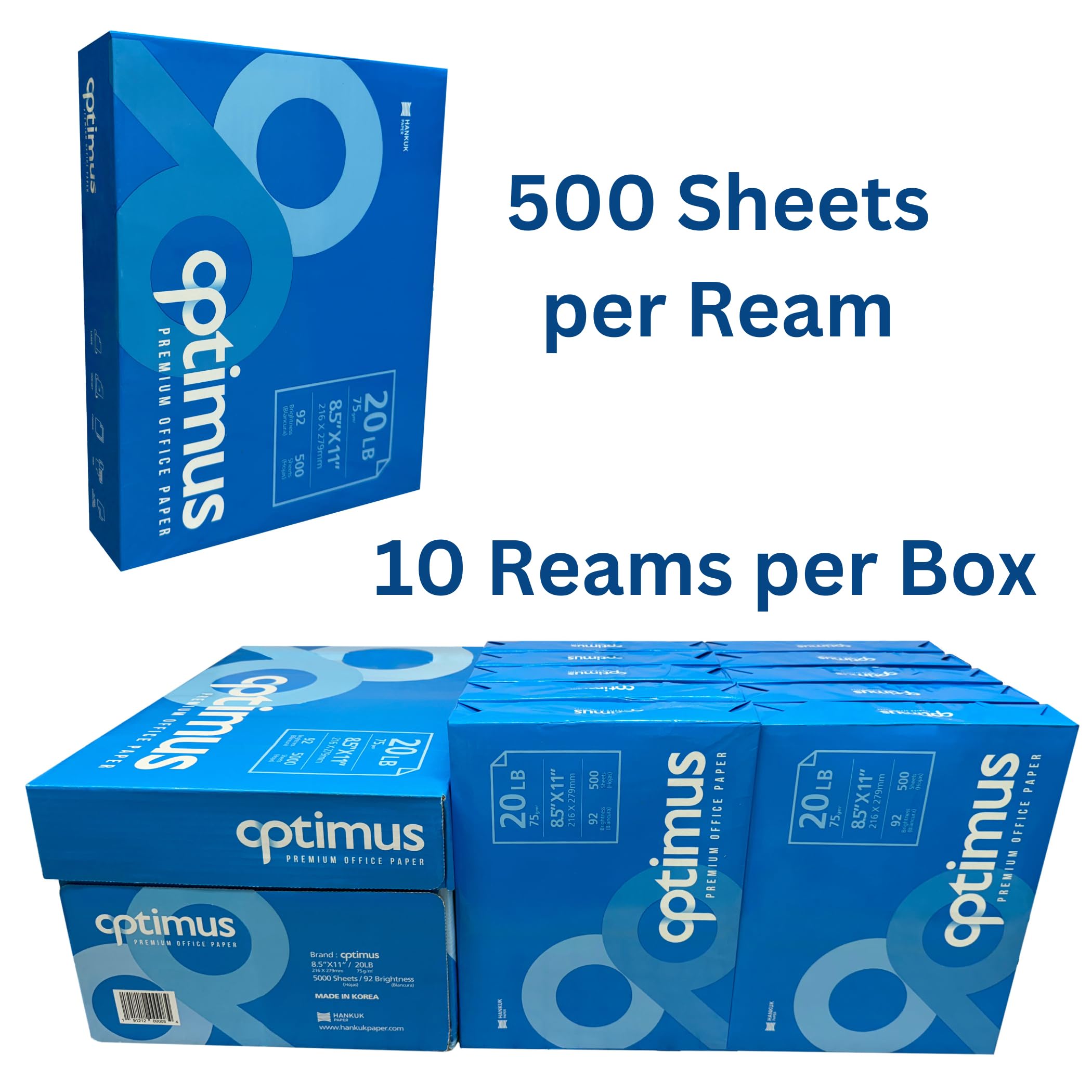 Snapklik.com : Multi-Use Copy Paper, 8.5” X 11”, 20 Lb, White Letter ...
