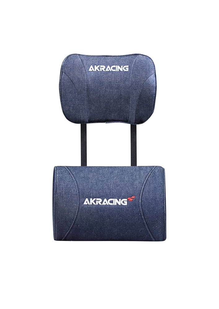 AK racing ヘッドレスト&ランバーサポートセット Amazon.co.jp: AKRacing クッションセット 交換用ヘッドレスト+
