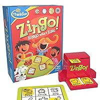 ThinkFun Zingo Bingo Award Winning Preschool Game for Pre-Readers and Early Readers Age 4 and Up - One of the Most Popular...