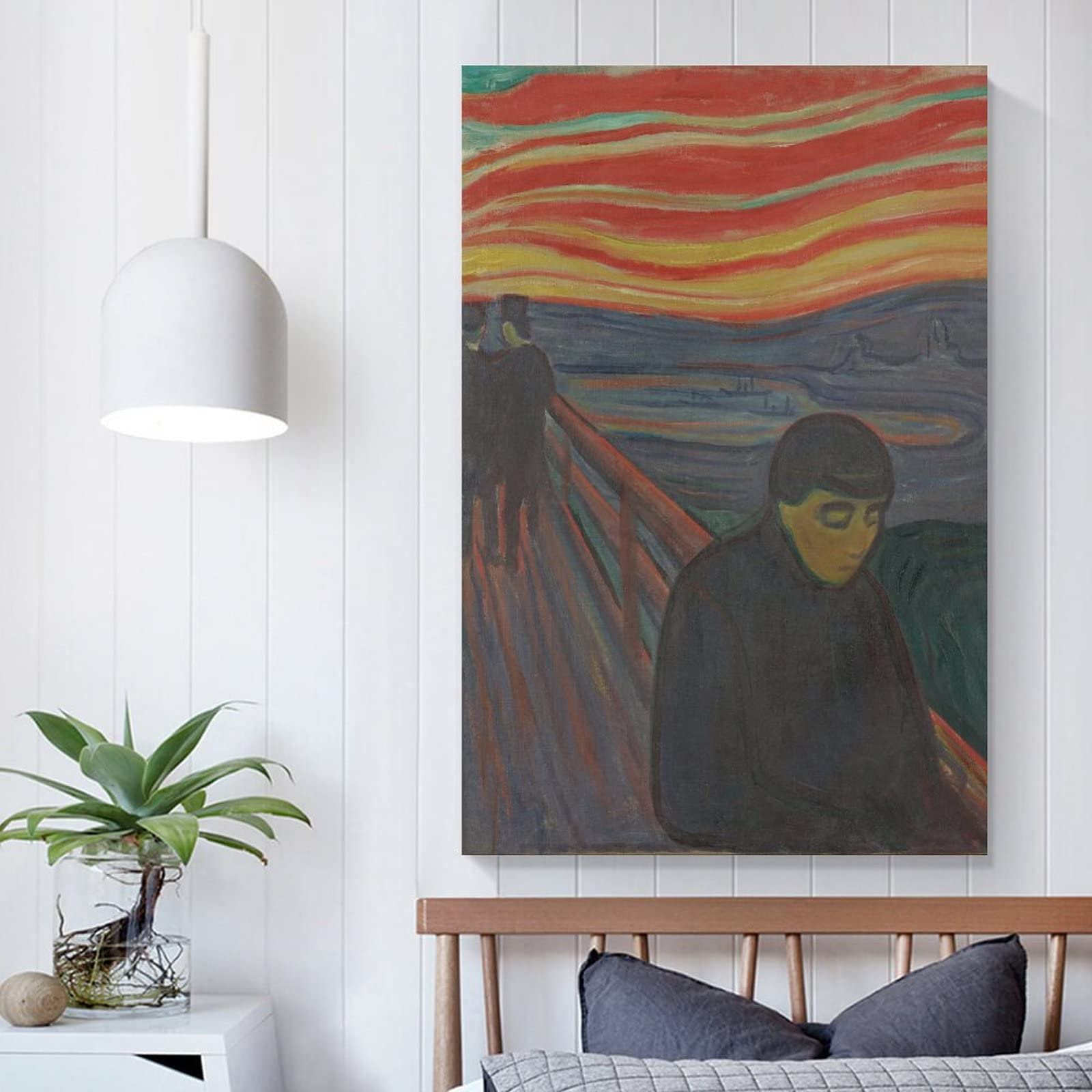 Amazon.co.jp: Edvard Munchエドヴァルド・ムンク絵画作品『絶望
