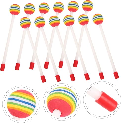 Miniatura 3 de ERINGOGO 24 pcs drumstick drum sticks percussion instrument musical instruments for adults instrumentos musicales para adultos colored rhythm sticks