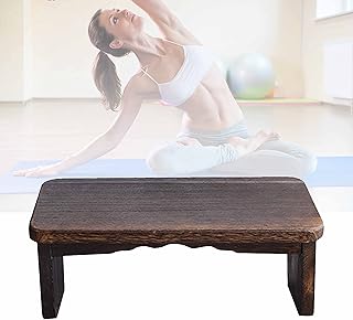 JYCCH Solid Wood Meditation Stool, Church Buddha Worship Stool, Folding Chair Drinking Tea Kneeling Chair Yoga Meditation Chair, Ergonomic Seat ?Zen Bench Stool for Meditations Yoga Prayer