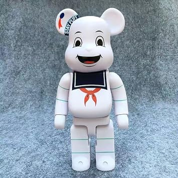 خزانة عرض تماثيل منحوتة على سطح الطاولة من Bearbrick 400% Violent Bear Home مقاس 28 سم