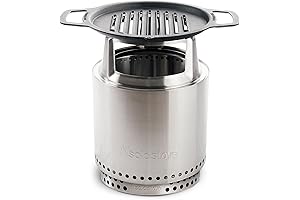 Solo Stove Ranger 2.0: Cast Iron, Smokeless Bundle