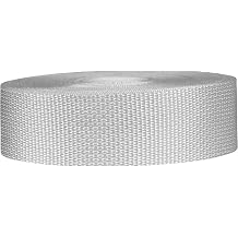 Strapworks Lightweight Polypropylene Webbing - Poly Strapping for Outdoor DIY Gear Repair, Pet Collars, Crafts   1.5 Inch by 10, 25, or 50 Yards, Over 20 Colors