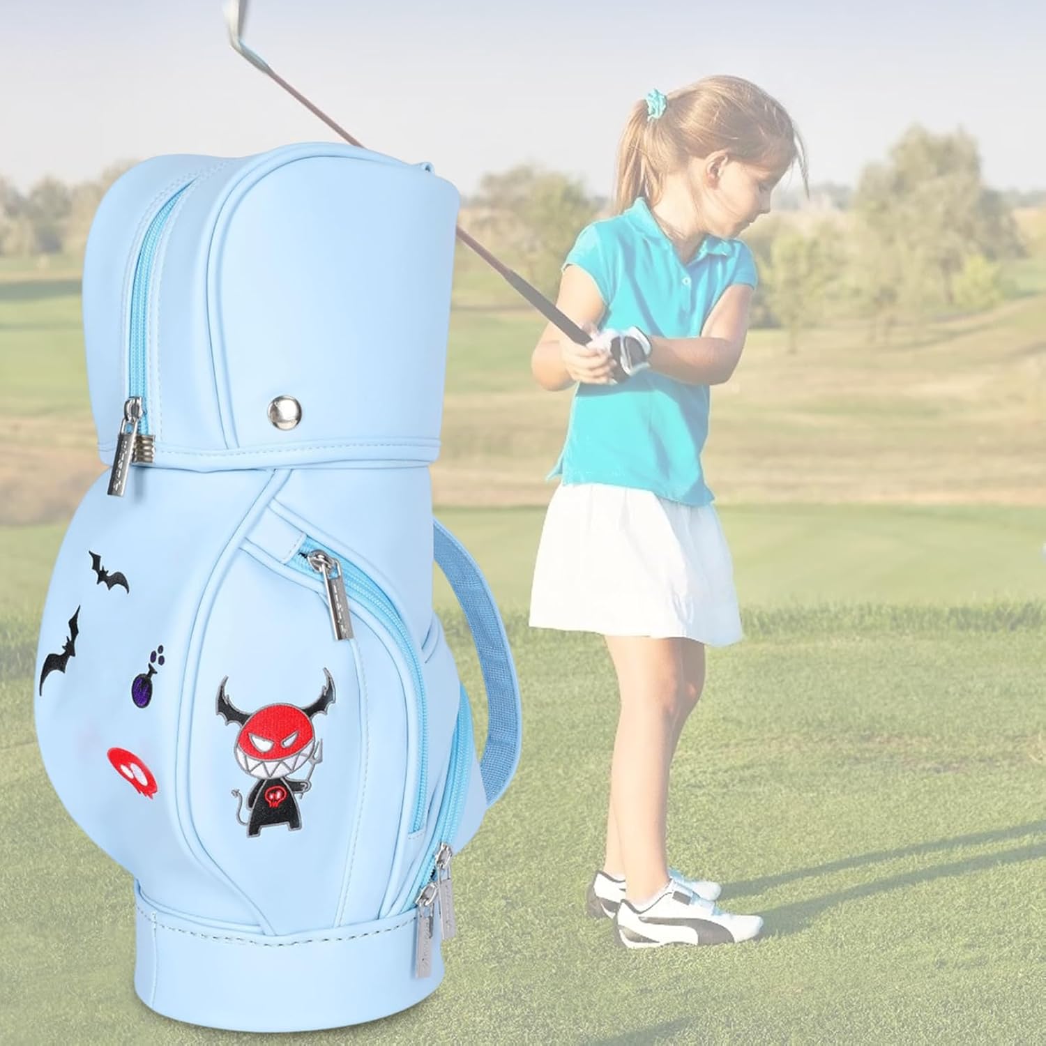 ゴルフカートバッグ | 軽量多ポケットバックパック収納オーガナイザー,ゴルフバックパック収納,男性ゴルファー家族友人屋内屋外コース旅