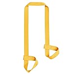 ZOOEASS Yoga Mat Strap, Adjustable Durable Yoga Mat Carrier & Stretching Strap, 5.9feet, Multiple Color Choices (Yellow,5.9feet)