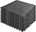 Venbytech for 0.56In Thick 48 Sq Ft Gym Flooring for Home Gym, 12 Tiles Workout Exercise Equip