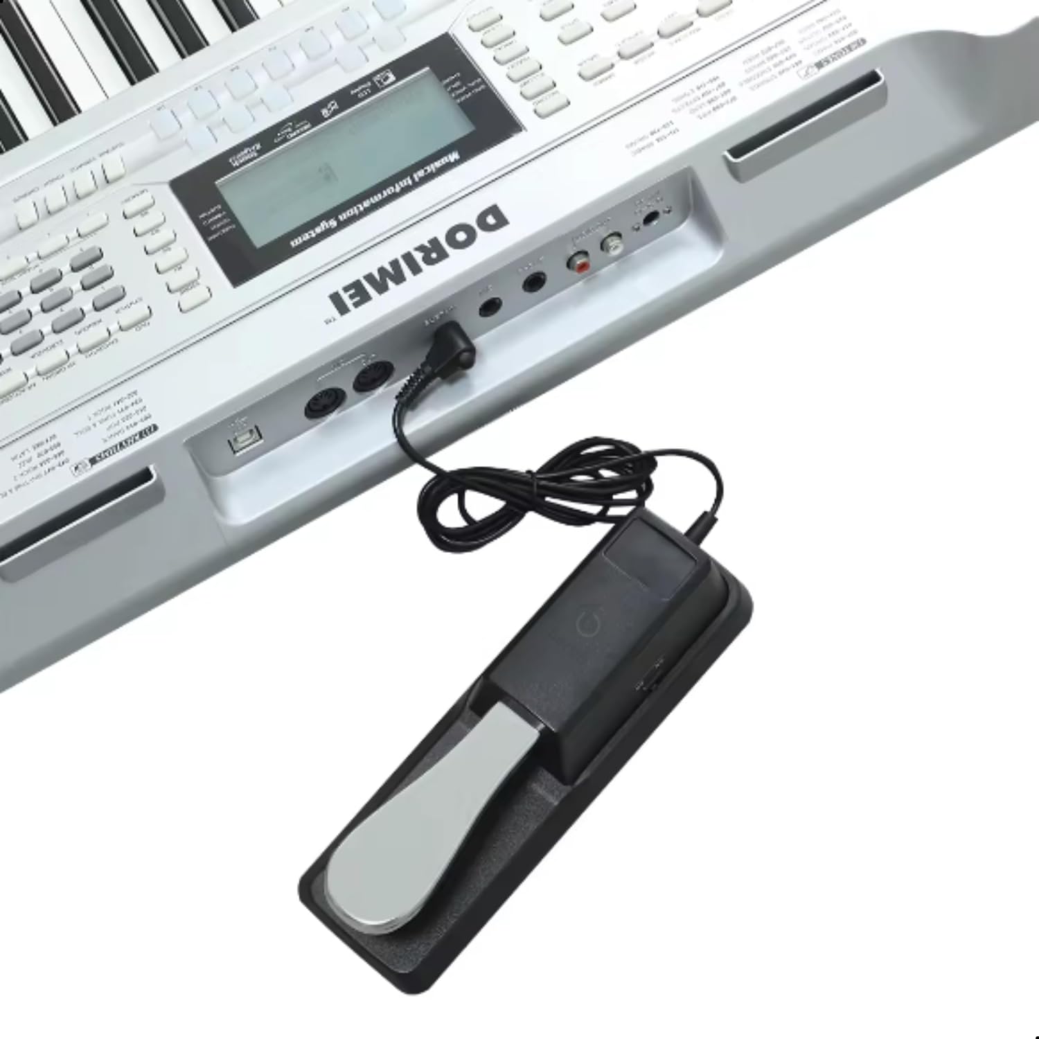 Pedal Sustain Teclado Universal Compatível com Yamaha Roland Casio Durável