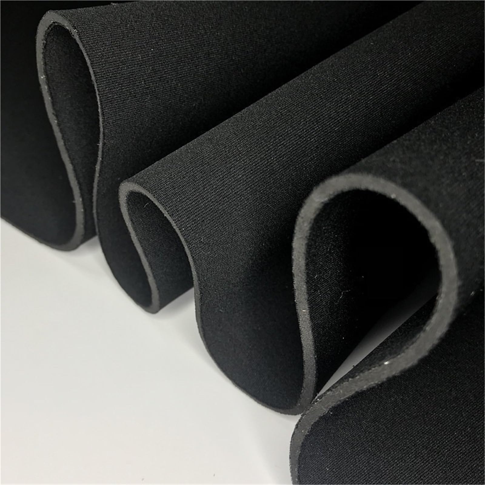 Material De Buceo De Neopreno SBR, Tejido De Poliéster Compuesto De Doble Cara, Equipo De Protección Deportiva, Tela Elástica for Equipaje para Costura