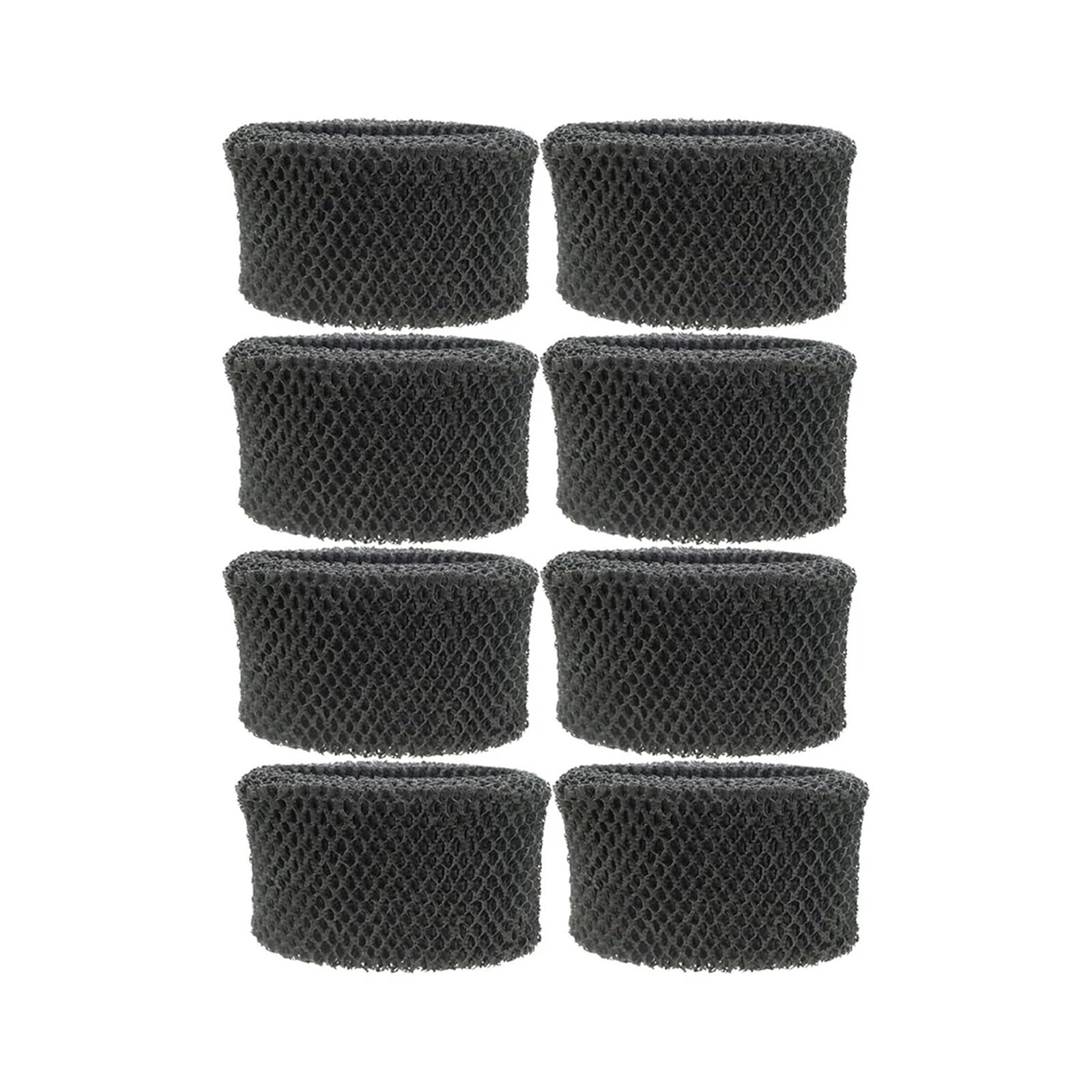 LIUCH Czarne filtry do nawilżaczy powietrza adsorbują bakterie i kamień do nawilżacza HU4803 HU4811 HU4813 HU4801 HU4802(8PCS)