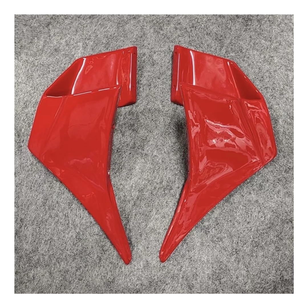 Ailes spoiler rouge pour moto EX400 de 2018 à 2023 - 4