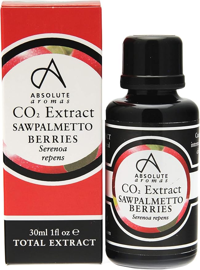 Absolute Aromas Saw Palmetto Berries Oil CO2 Total Extract 30ml 100 Pure, Natural and