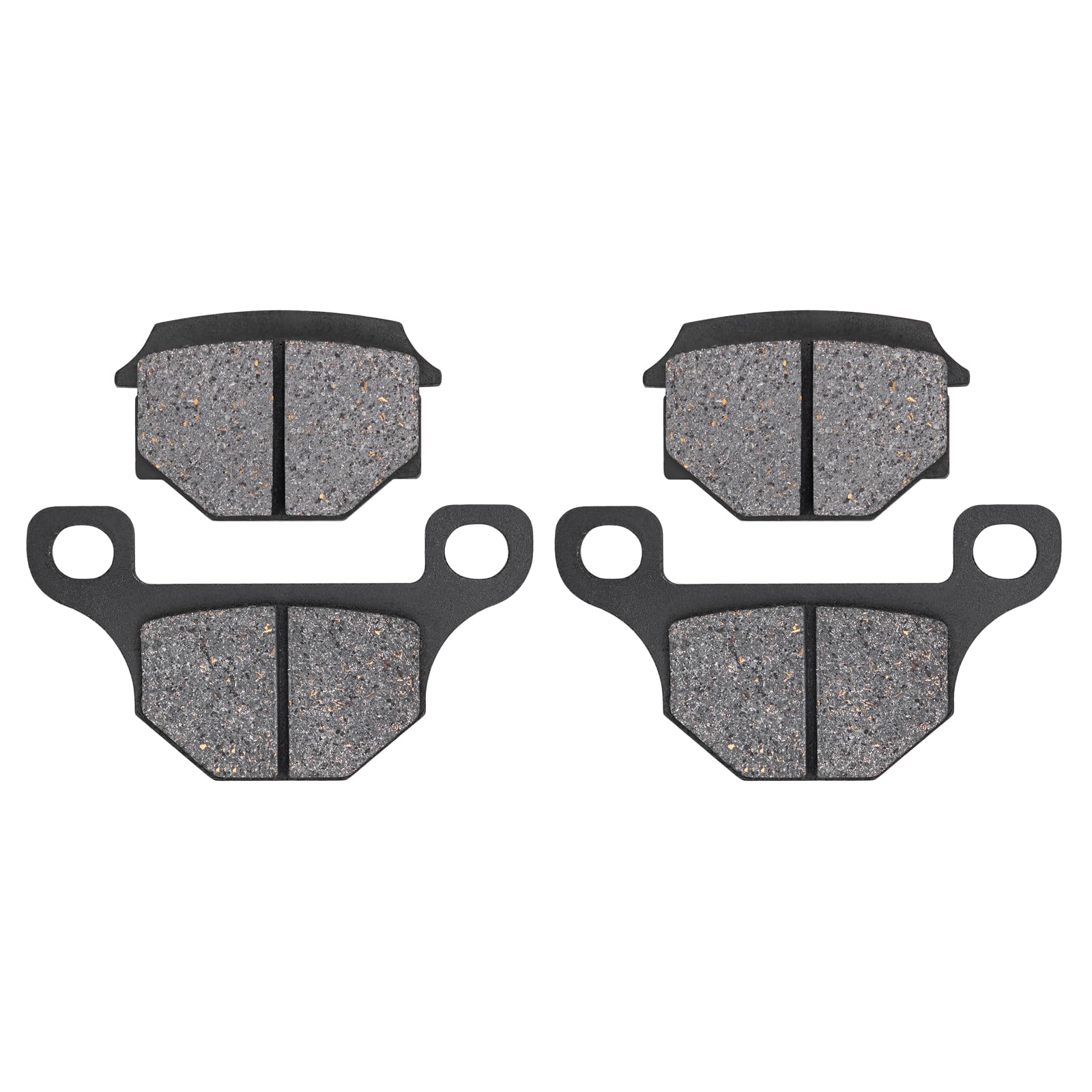 AHL 2 Paare Vorne/Hinten Bremsbeläge FA093 Kompatibel mit Rieju MRT Supermotard 50 (Cast wheel/single piston caliper) 2009-2015