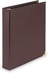 Samsill 15250 Binder à bague à fermeture éclair classique, 1,5 pouce, noir