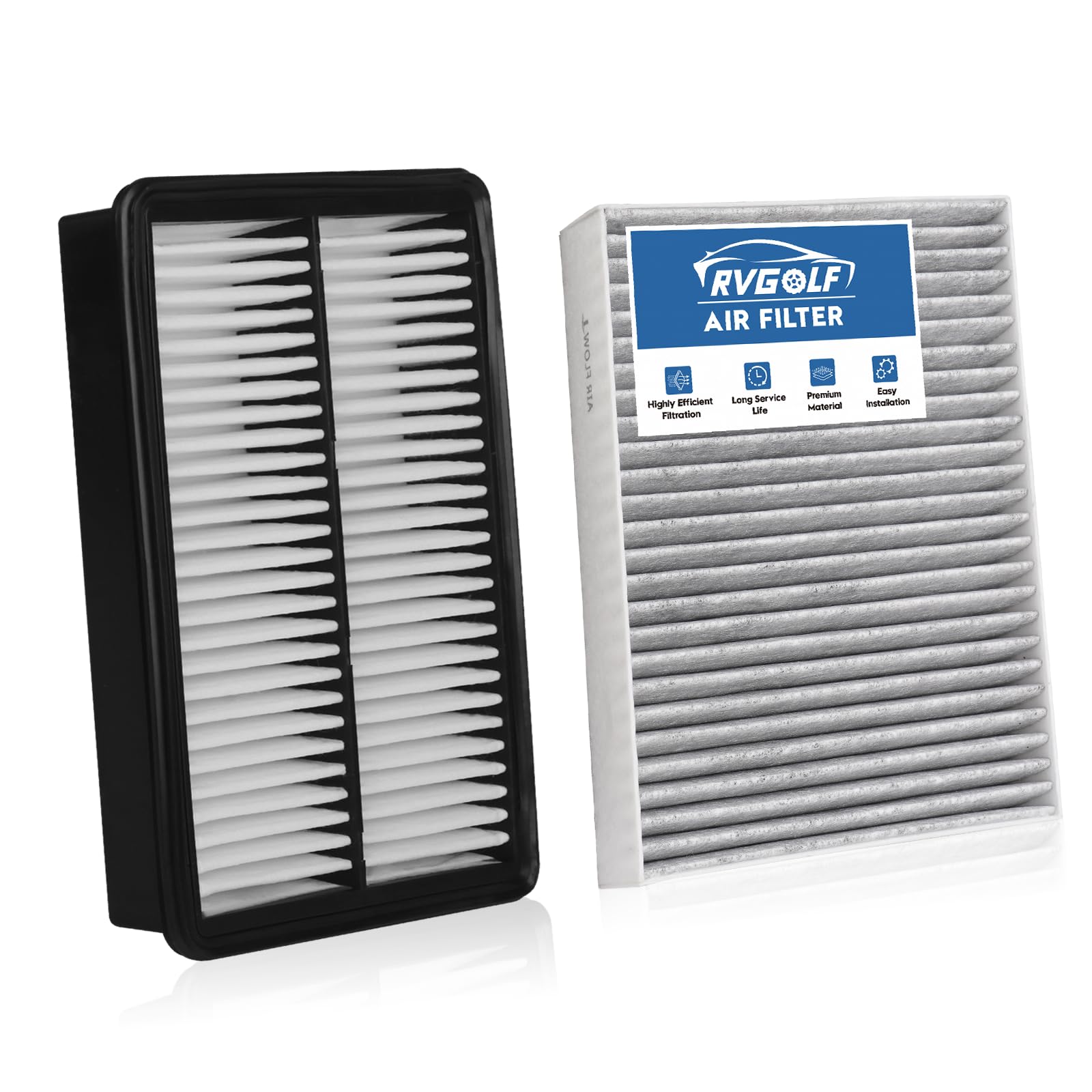 Engine+Cabin Air Filters Fit 2020-2026 Hyundai Palisade 3.8L Gas