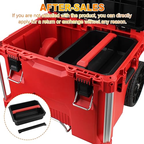 Miniatura 3 de Niahm 31-01-8400 Bandeja de almacenamiento de caja de herramientas, adecuada para bandeja de almacenamiento de paquetes grandes para caja de