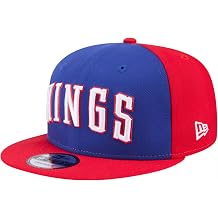 New Era Mens City Edition Adjustable 9FIFTY Snapback Cap - NBA Flat Bill Structured Baseball Hat