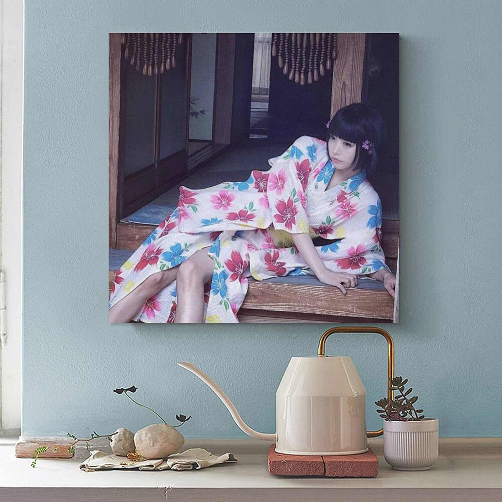 Amazon.co.jp: あのちゃん下着セクシー写真絵画ポスター キャンバス