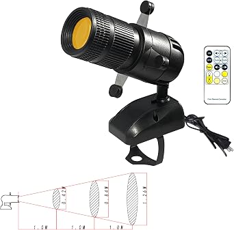 LED Shapeable Spotlight with Adjustable Stand, spot Light for Gallery,musum,Concert,Stage