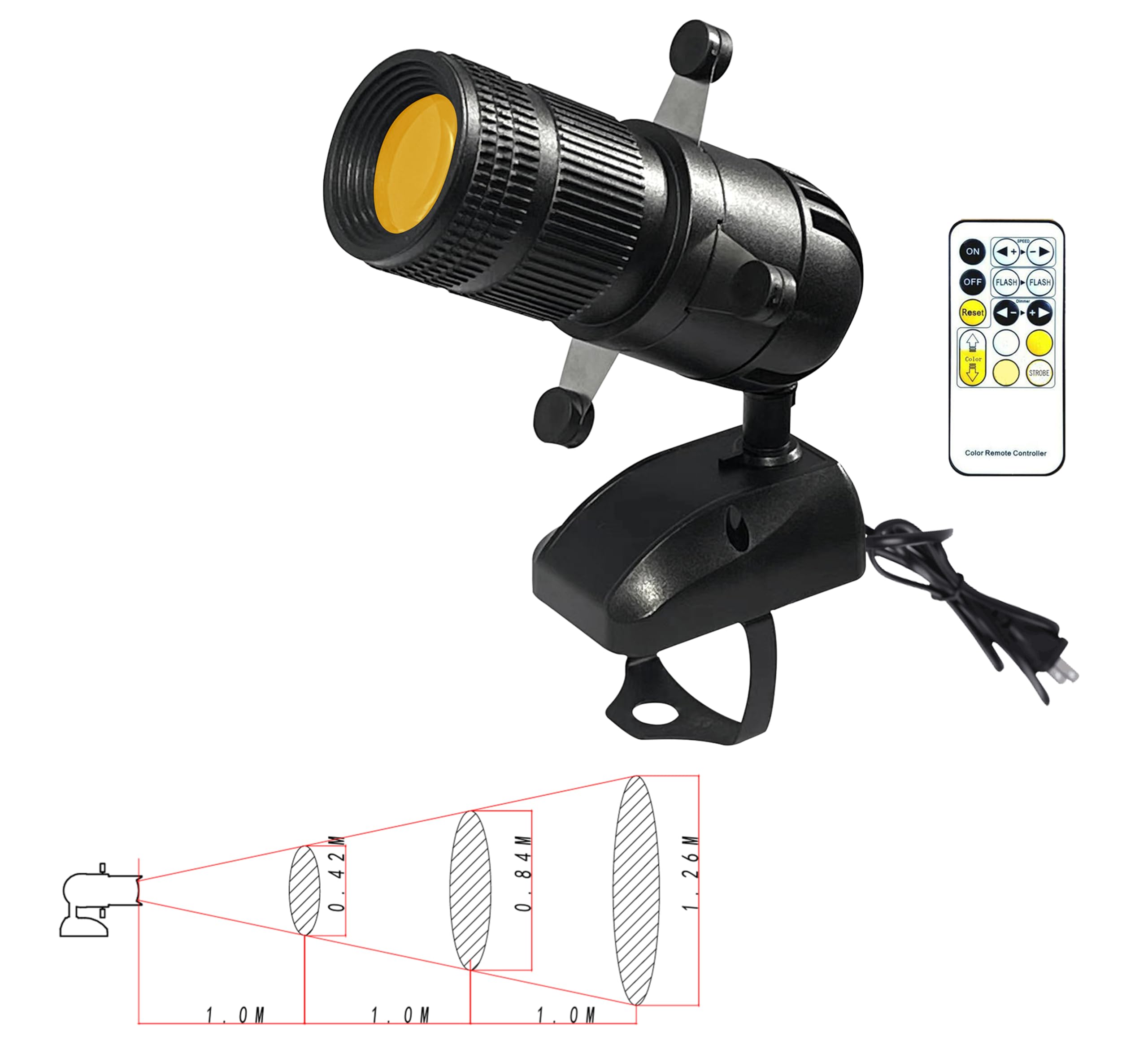 Amazon.com: SENLAN LED Shapeable Spotlight with Adjustable Stand