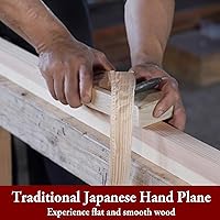 Vista 2 de SUIZAN Kanna - Cepilladora de madera japonesa de 2 pulgadas, herramientas profesionales para trabajar la madera
