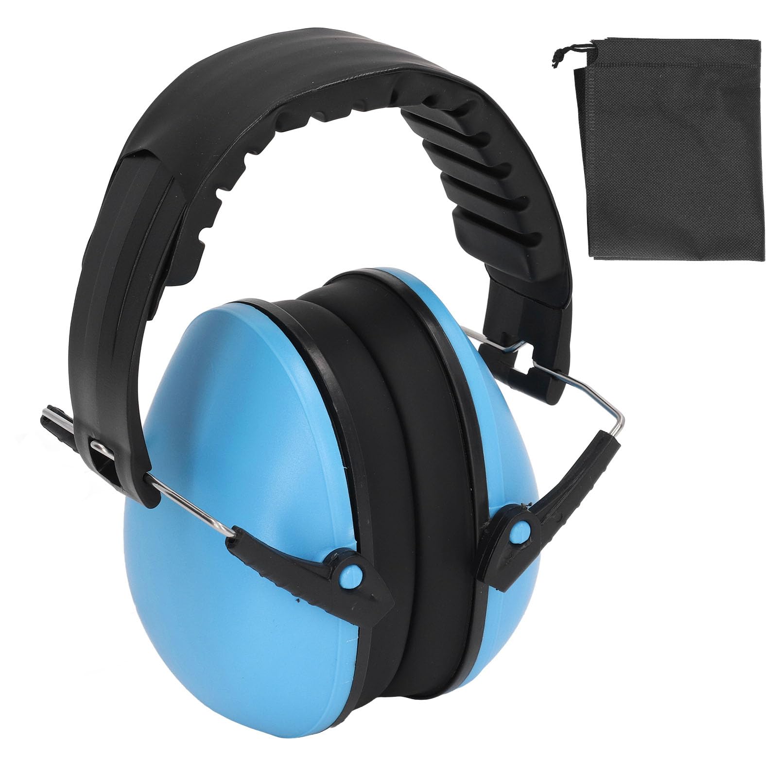 yaogohua Ear Protection Earmuff NRR 21DB Industrial Noise Reduction Headphone for Work Shooting Blue