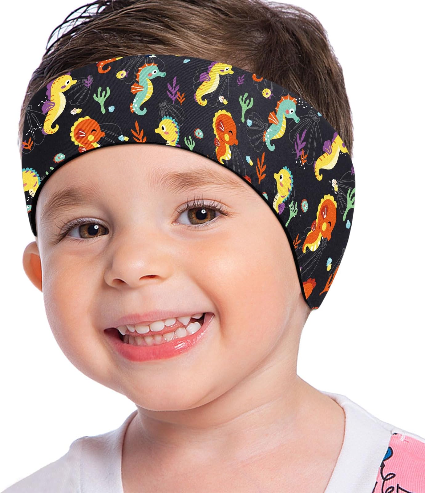 MoKo Swimming Headband for Kids & Adults, Cute Swinmmers Headband Ear Band Keep Water Out Waterproof Ear Protection Band