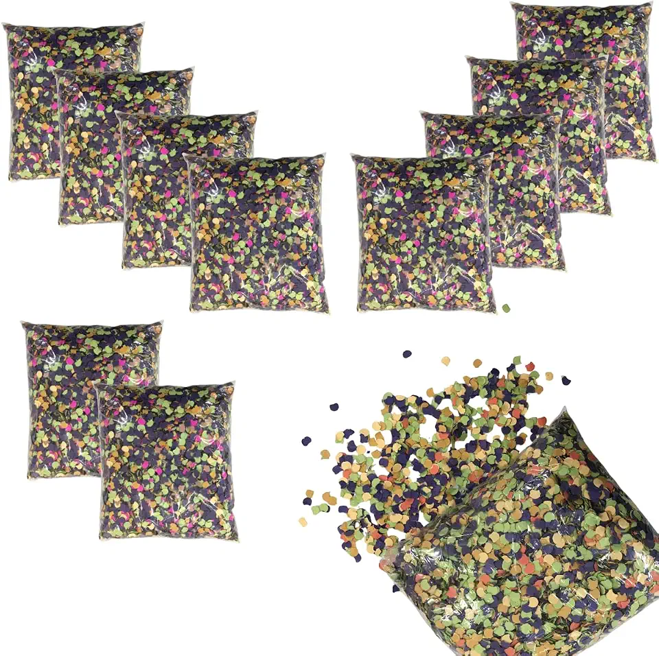 Kit 10 Pacotes Confete Carnaval Diversão