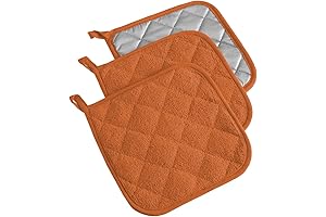 DII Basic Terry Potholder and Oven Mitt Set