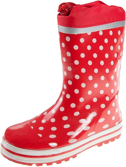 Playshoes kalosze kropki - Buty wsuwane Uniseks - dzieci