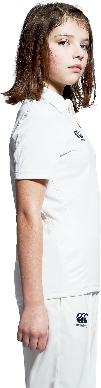 Canterbury Core Cricket Shirt - Junior - White - 14 Years