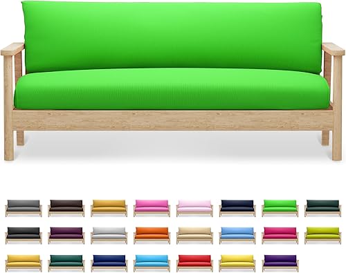 MoNiBloom Funda para futón de tamaño matrimonial, funda elástica sin brazos, funda para sofá sin brazos, protector de muebles, fundas de cojín