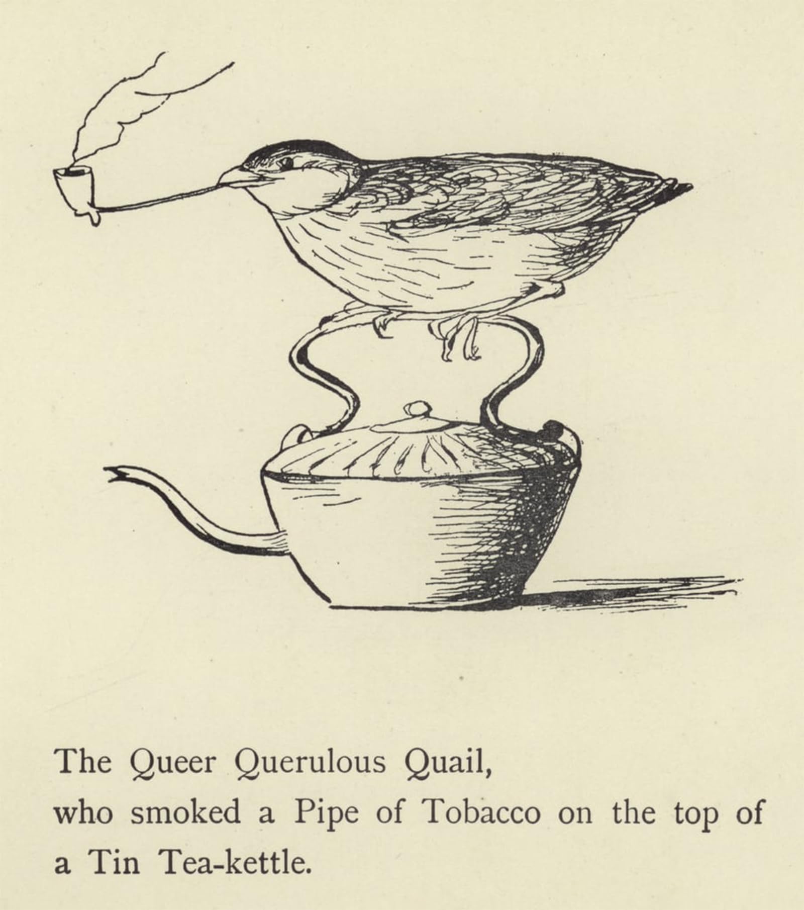 POSTERIIk Famous Modern Artwork Art Mural the Queer Querulous Quail by Edward Leaars Oil Paintings Pictures for Home Decor 60x90cm