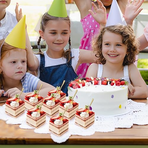 Vista 8 de WDF 300 mini cucharas de plástico doradas – Cucharas de postres de plástico dorado de 4 pulgadas, cucharas desechables resistentes perfectas para Oro