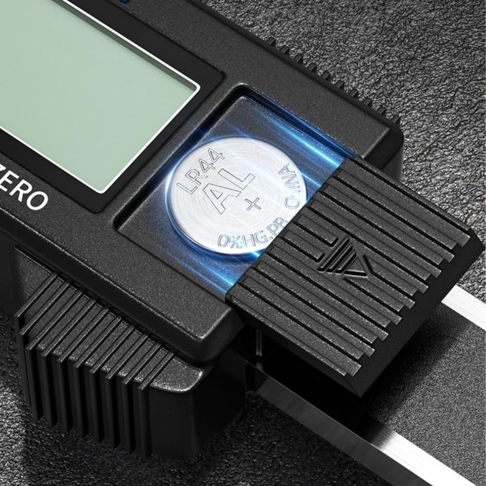 Jauge de profondeur numérique haute résolution 4CR13 en acier inoxydable 001 mm avec fonction d'arrêt automatique