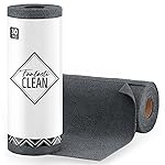 Fantasticlean Microfiber Cleaning Cloth Roll -30 Pack, Tear Away Microfiber Towels, 12 x 12, Reusable, Washable, Scratch Free, Ultra Absorbent for Car, Home Supplies (DimGray)