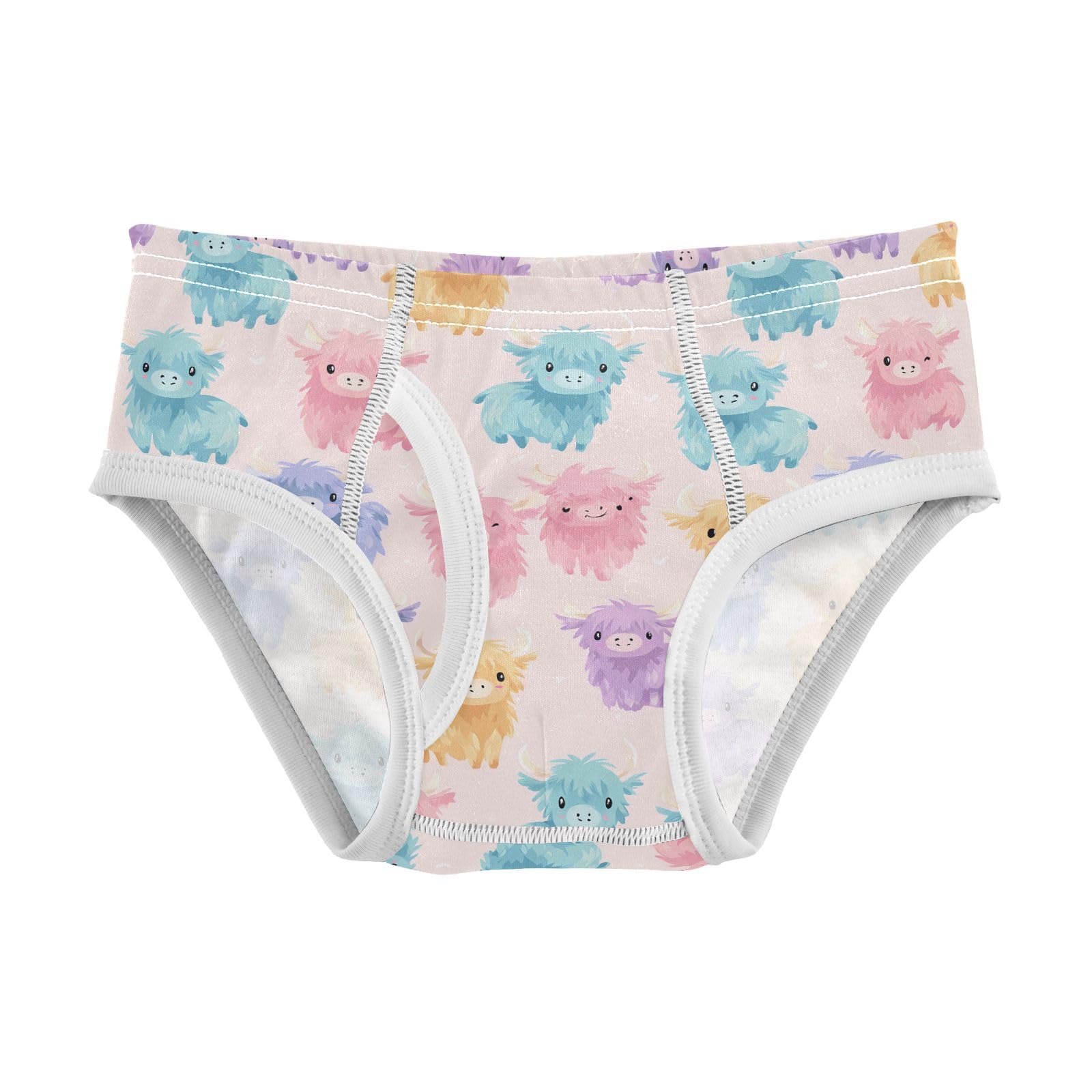 senya Baby Toddler Boys Underwear Kids Exclusive Boxer Briefs Comfort 2T Highland Cattle