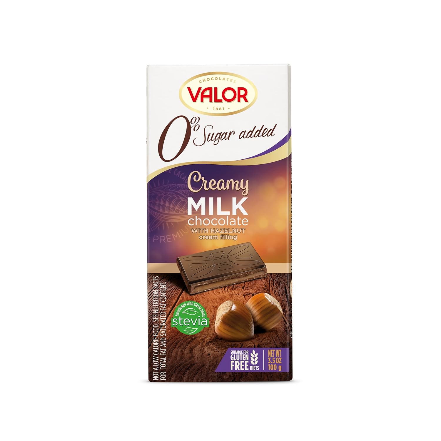 Valor. Dark Chocolate with whole Mediterranean Almonds. 250g (8.75oz). Pack of 3.