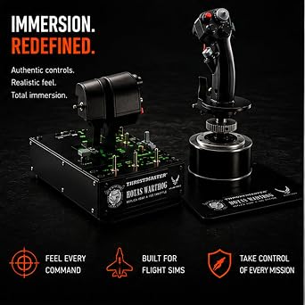 Thrustmaster Hotas Warthog (كمبيوتر برنامج Hotas System TARGET)