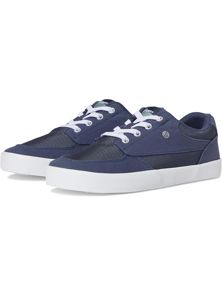 Navy Sperry Boardwalk Sneaker Washable (Little Kid/Big Kid)