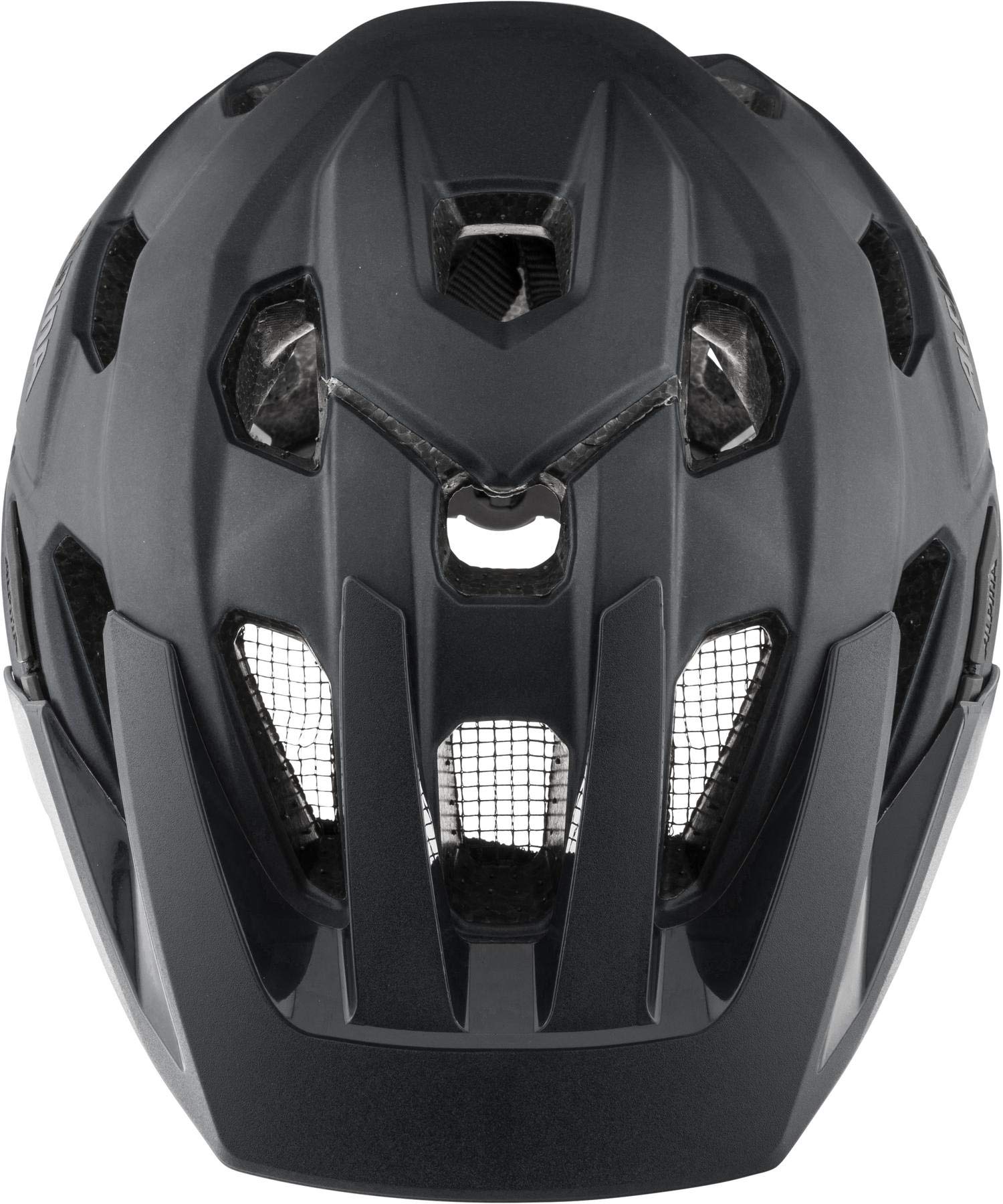 ALPINA ANZANA - Casco de Bicicleta para Adultos - Black Matt - 52-57 cm