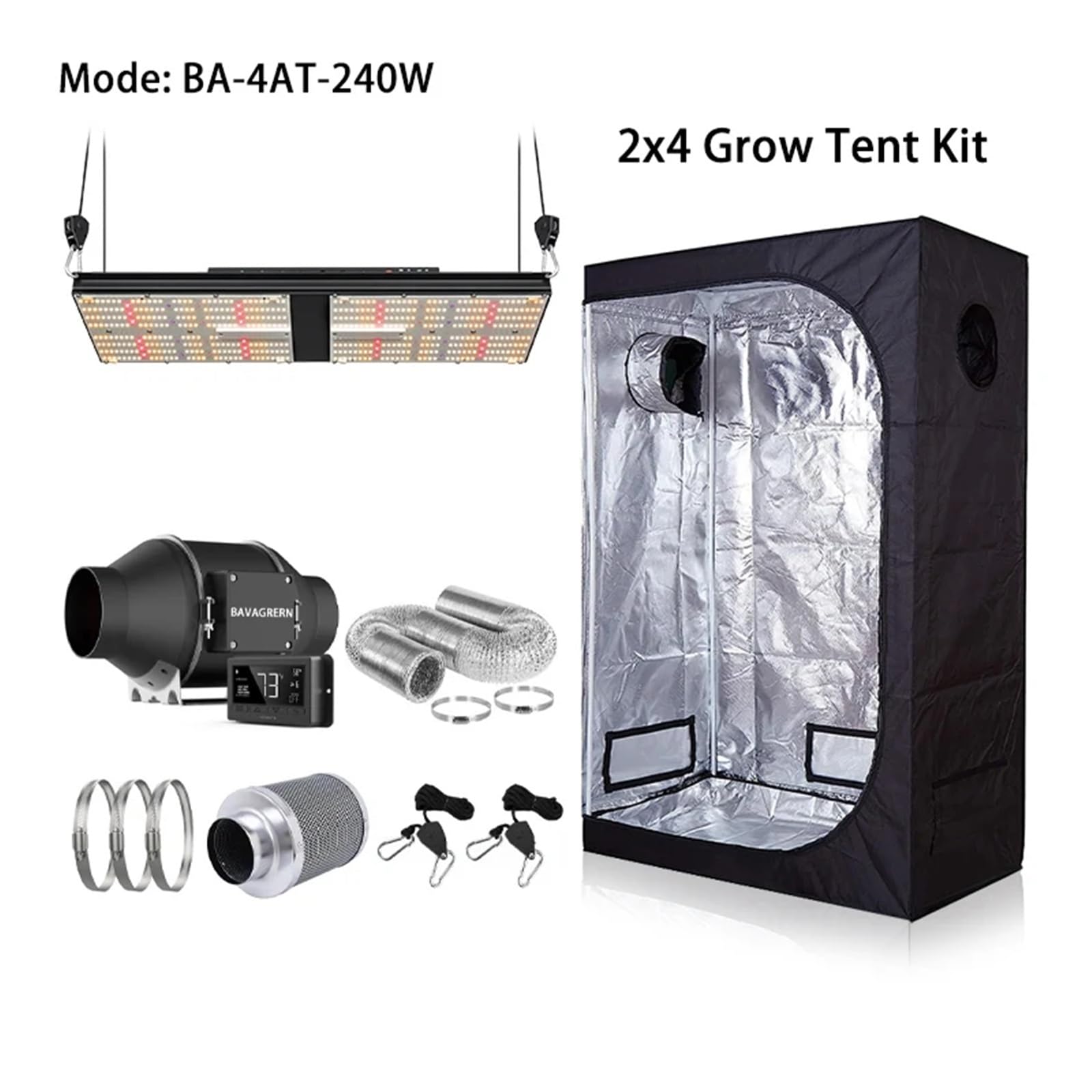 Ventilador De Ventilación De Conducto En Línea Con Aplicación Intelinte, Controlador Programable De 4 Pulgadas, 215 CFM, Ventilador De Aire De Escape Con Motor EC Silencioso(6 Inch 70W)